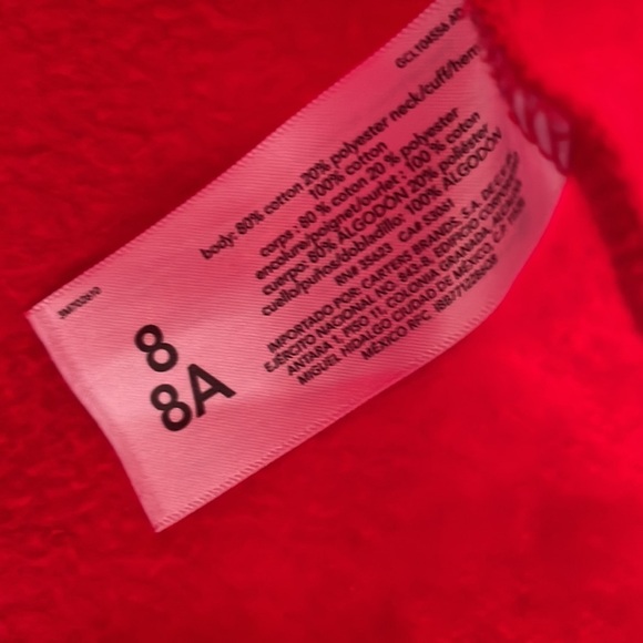 Carter’s girls sweatshirt size 8 - Picture 4 of 6